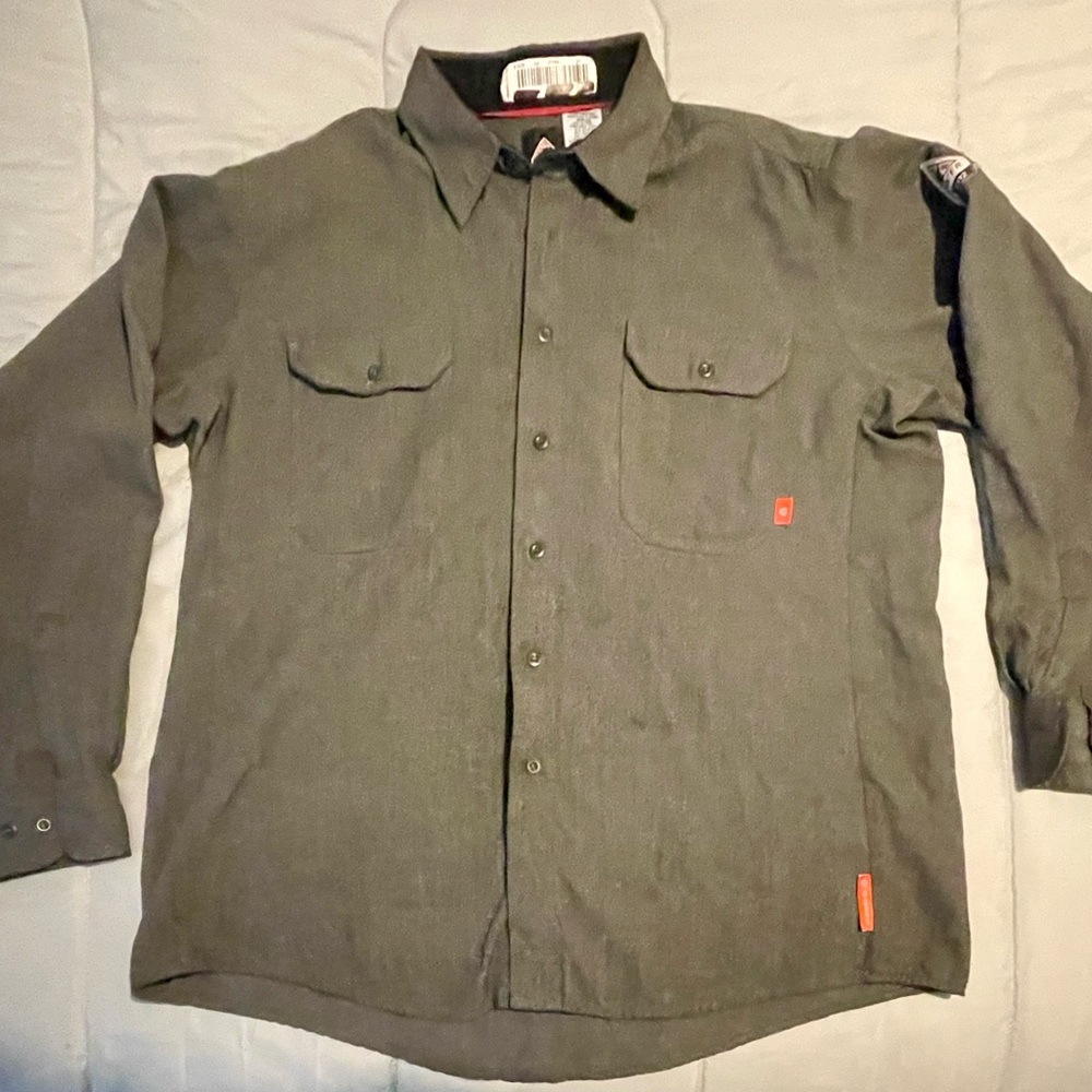 Bulwark FR Long Sleeve Work Shirt XL